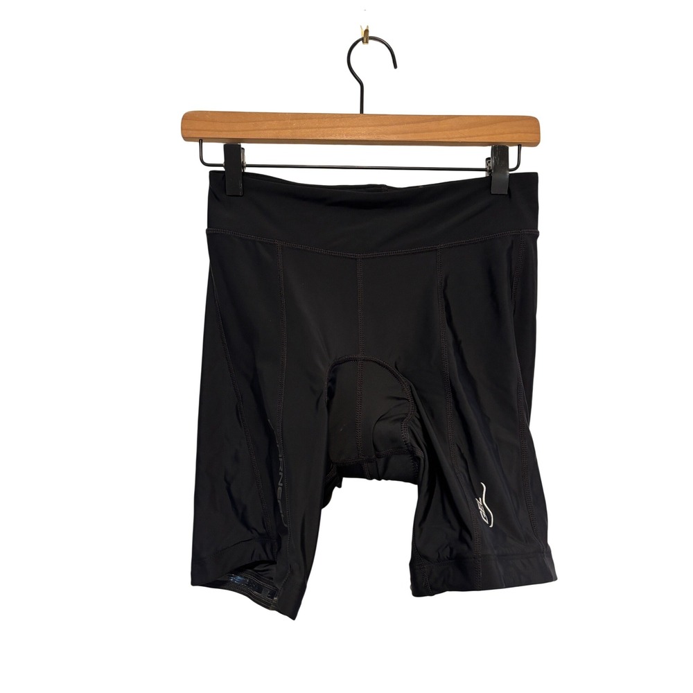 Louis Garneau Womens Black Gel Padded Cycling Shorts Size Medium